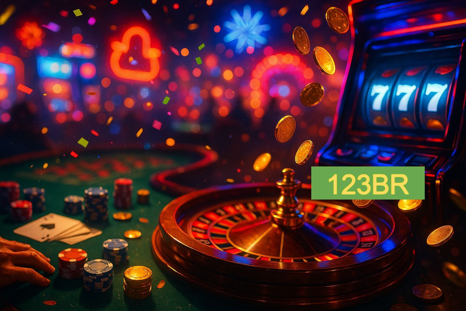 Jogos emocionantes no 123BR